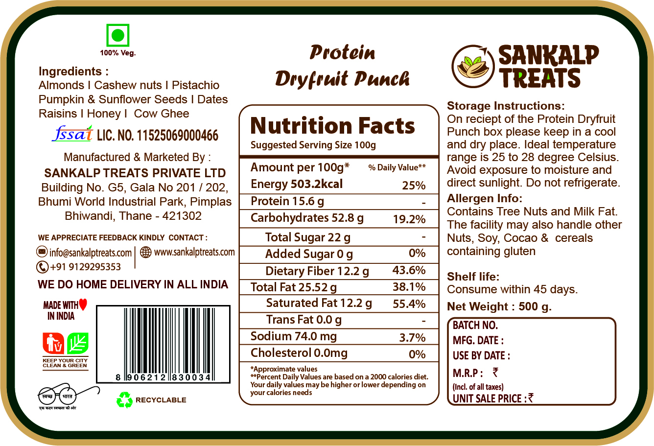 Protein Dryfruit Punch - Image 5